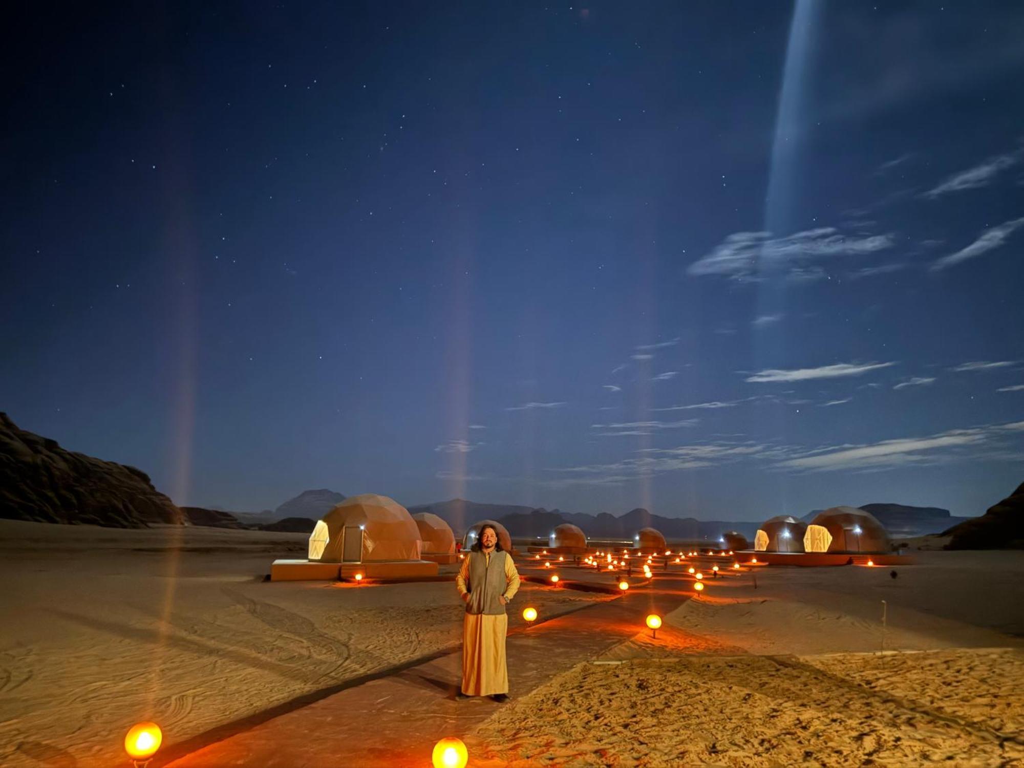 Wadi Rum Anwar Luxury Camp Exterior photo